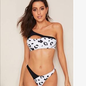 SHEIN color block bikini swimsuit